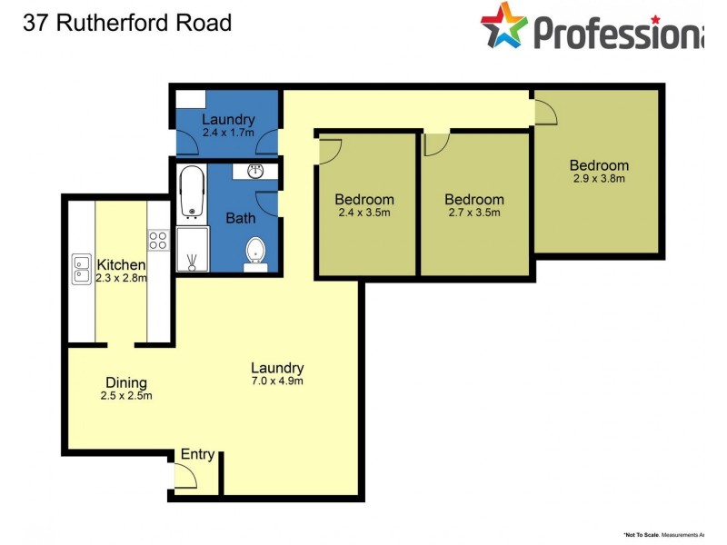 3/37 Rutherford Road, Muswellbrook NSW 2333 Floorplan