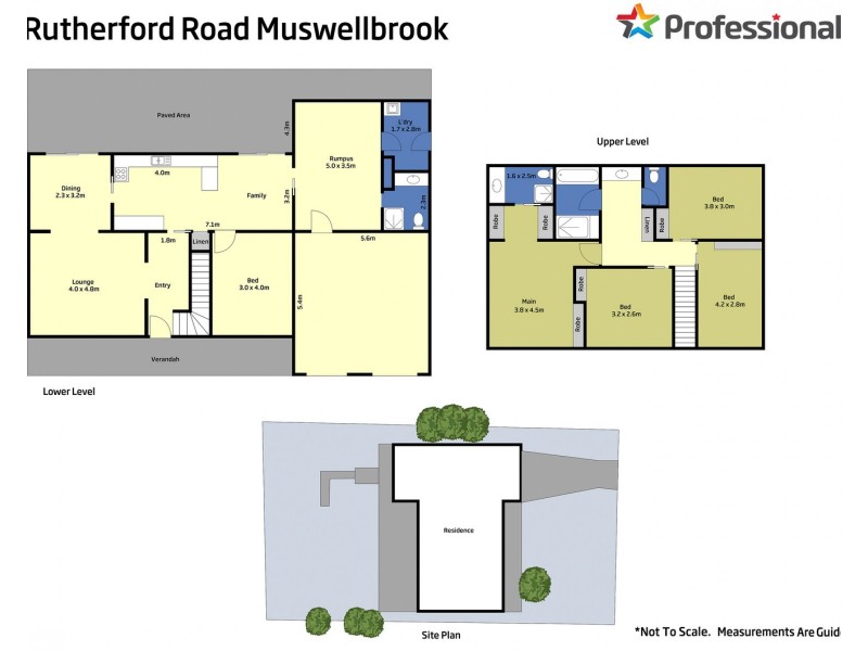 3 Rutherford Road, Muswellbrook NSW 2333 Floorplan