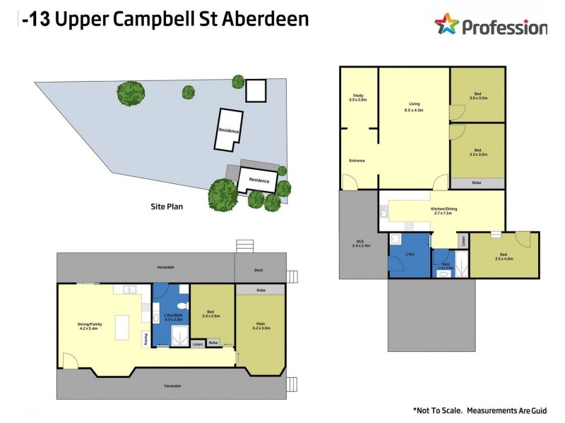 11 – 13  Upper Campbell Street, Aberdeen NSW 2336 Floorplan