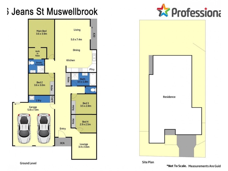 36 Jeans Street, Muswellbrook NSW 2333 Floorplan