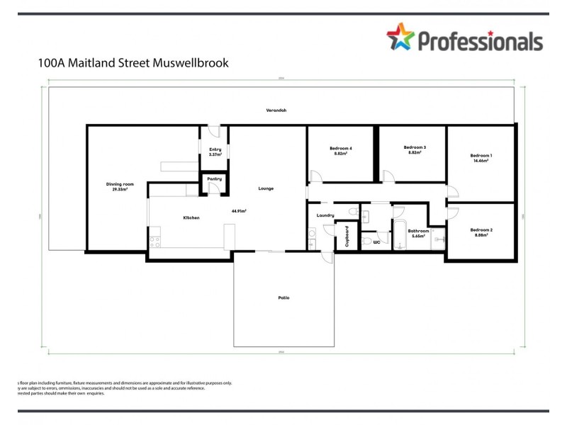 100a Maitland Street, Muswellbrook NSW 2333 Floorplan