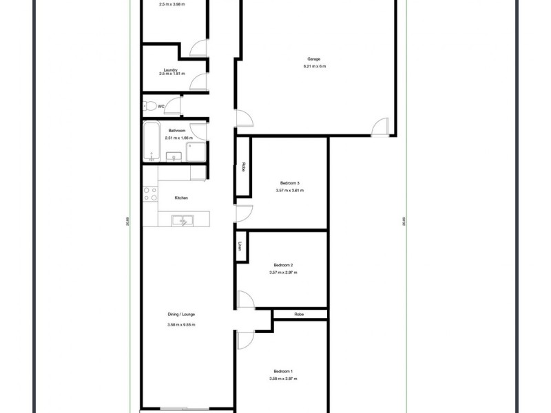 25 Finnegan Crescent, Muswellbrook NSW 2333 Floorplan
