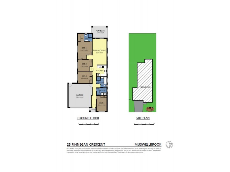 25 Finnegan Crescent, Muswellbrook NSW 2333 Floorplan