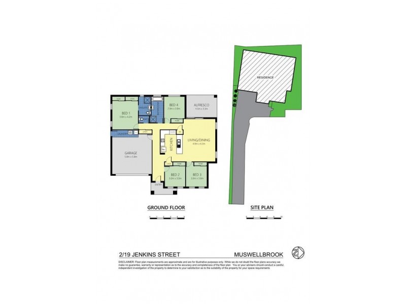 2/19 Jenkins Street, Muswellbrook NSW 2333 Floorplan