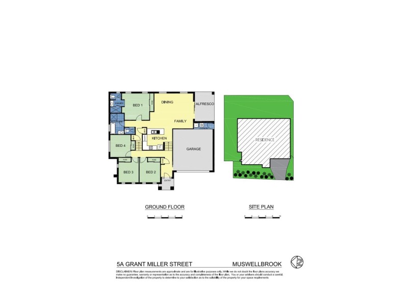 1/5 Grant Miller Street, Muswellbrook NSW 2333 Floorplan