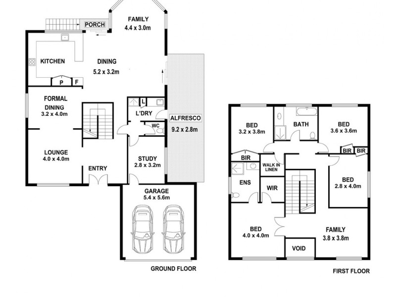 8 Idriess Place, Casula NSW 2170 Floorplan