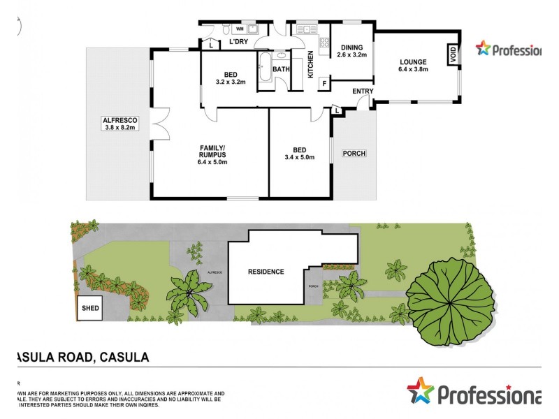 6 Casula Road, Casula NSW 2170 Floorplan