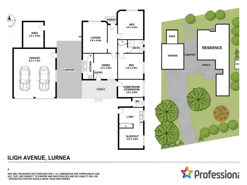 13 Bligh Avenue, Lurnea NSW 2170 Floorplan