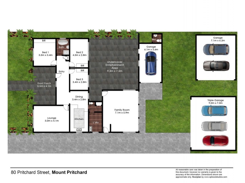 80 Pritchard Street, Mount Pritchard NSW 2170 Floorplan