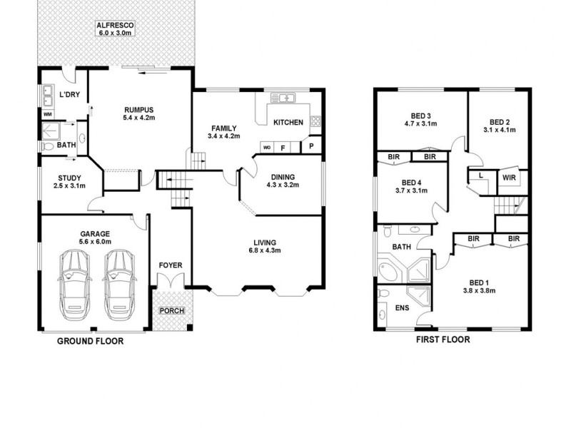4 Doomben Close, Casula NSW 2170 Floorplan