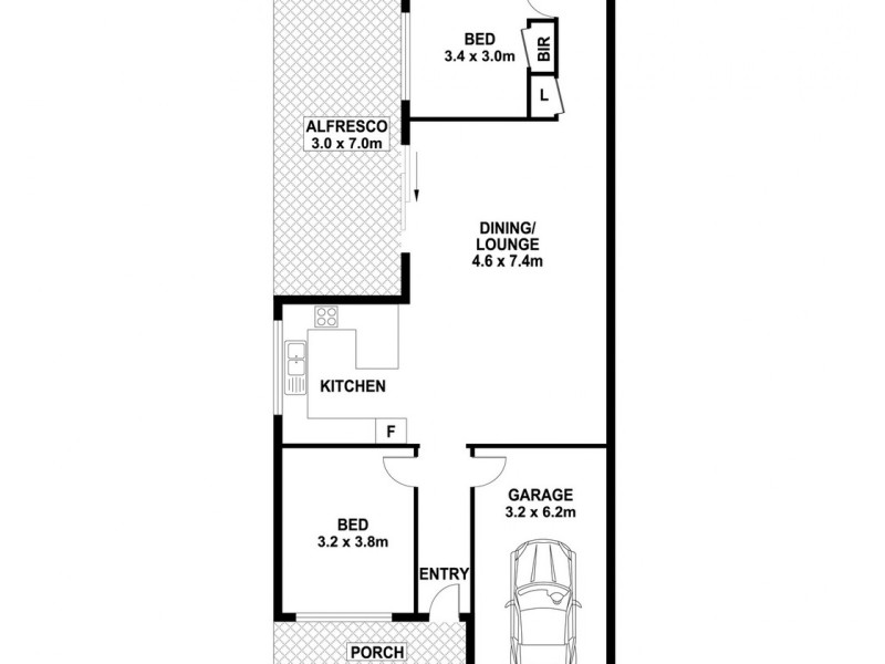 1/52 Kendall Drive, Casula NSW 2170 Floorplan