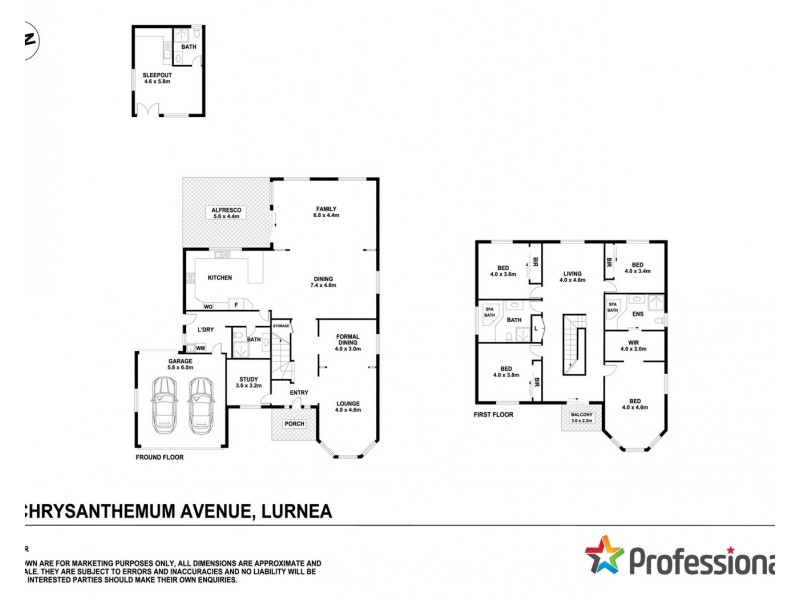 30 Chrysanthemum Avenue, Lurnea NSW 2170 Floorplan