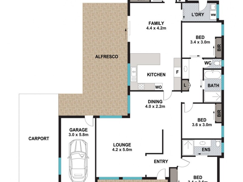 52 Myall Road, Casula NSW 2170 Floorplan
