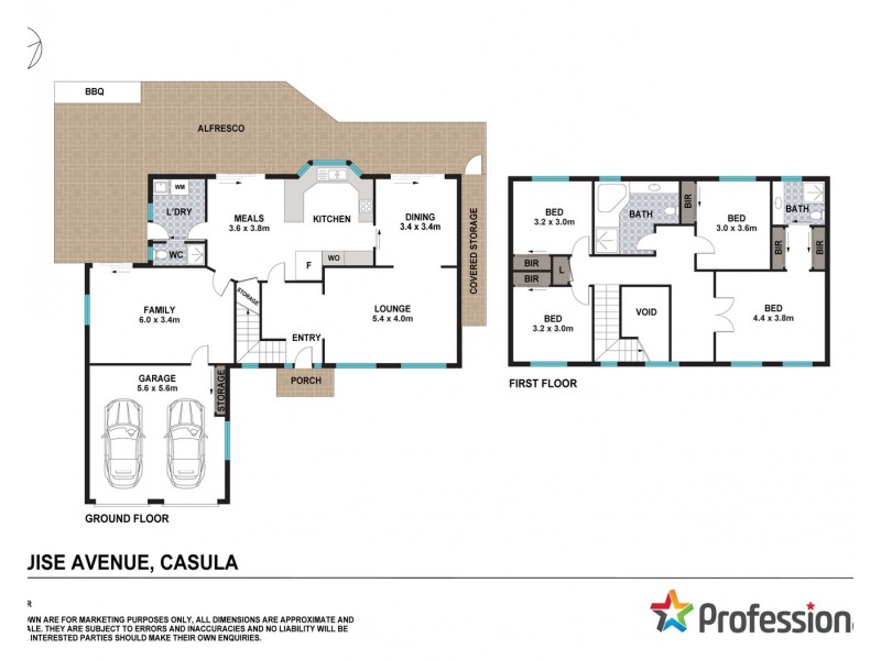 6 Guise Avenue, Casula NSW 2170 Floorplan
