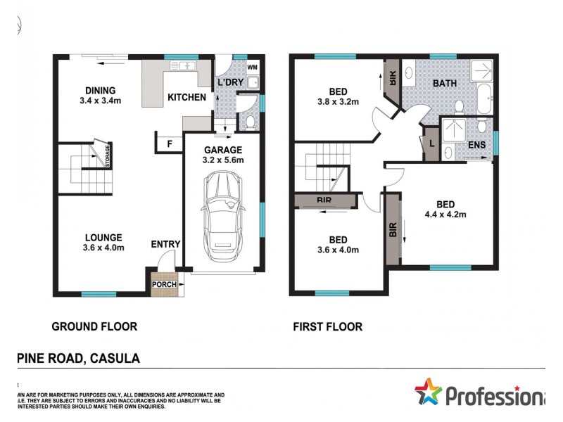 9/14 Pine Road, Casula NSW 2170 Floorplan