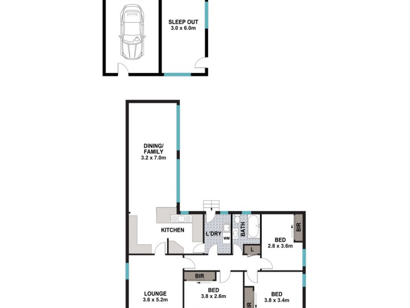 2 Holterman Place, Cartwright NSW 2168 Floorplan