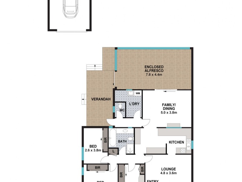 40 Fitzpatrick Close, Casula NSW 2170 Floorplan