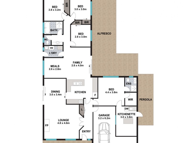 7 Taralga Street, Prestons NSW 2170 Floorplan