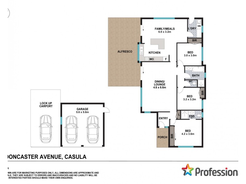 40 Doncaster Avenue, Casula NSW 2170 Floorplan