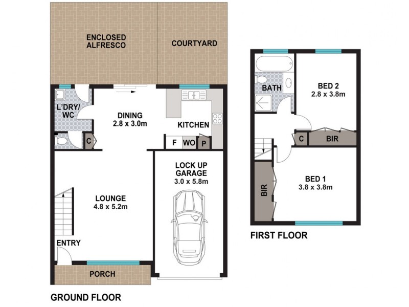 9/31 Calabro Avenue, Lurnea NSW 2170 Floorplan