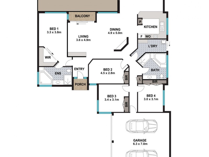 24 Sidney Place, Casula NSW 2170 Floorplan