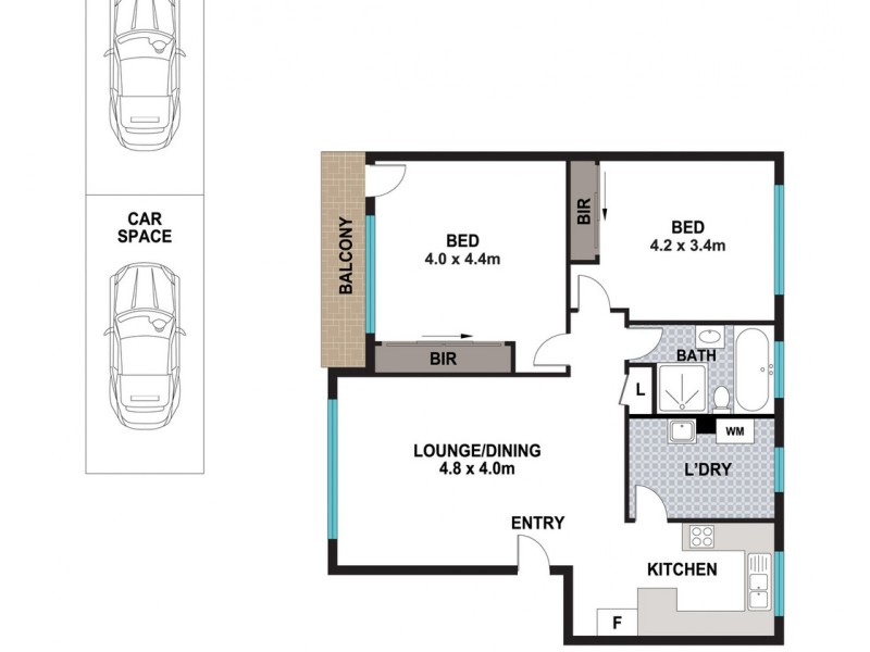 12/158 Sandal Crescent, Carramar NSW 2163 Floorplan