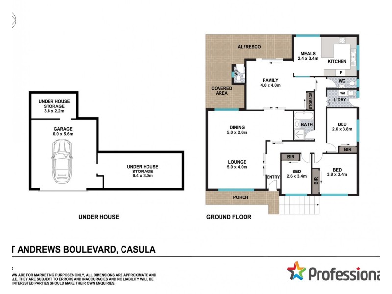 51 St Andrews Boulevard, Casula NSW 2170 Floorplan
