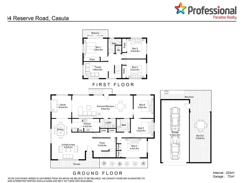 34 Reserve Road, Casula NSW 2170 Floorplan