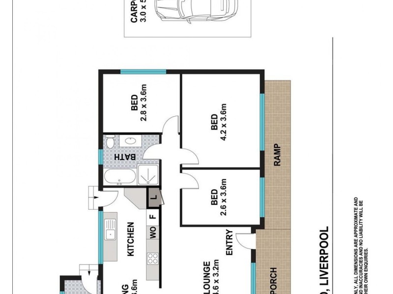 41 Boundary Road, Liverpool NSW 2170 Floorplan