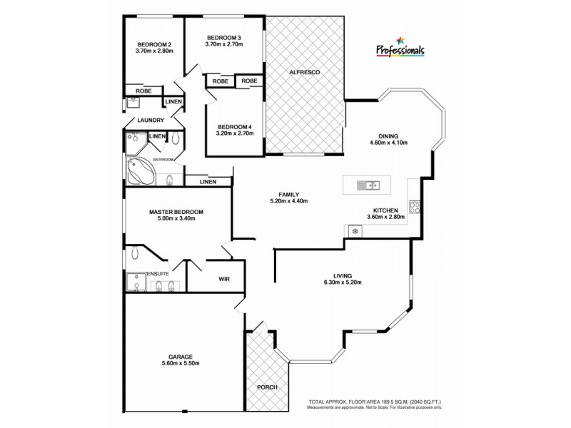 14  Tarago Place, Prestons NSW 2170 Floorplan