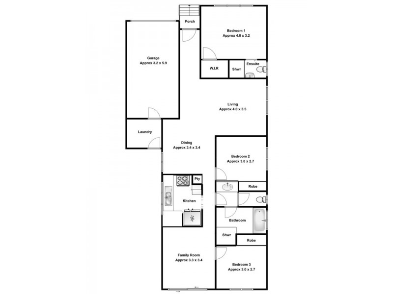 1/7 Boldrewood Avenue, Casula NSW 2170 Floorplan