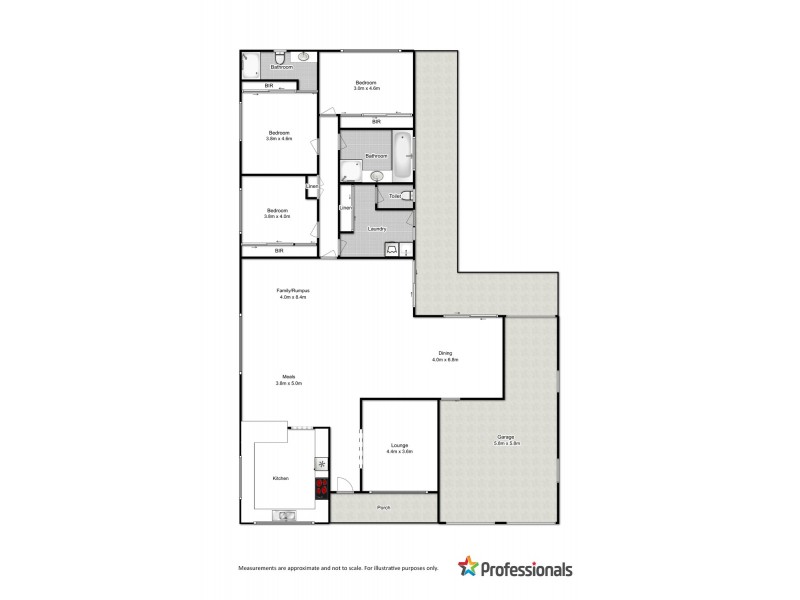 95 Ingham Drive, Casula NSW 2170 Floorplan