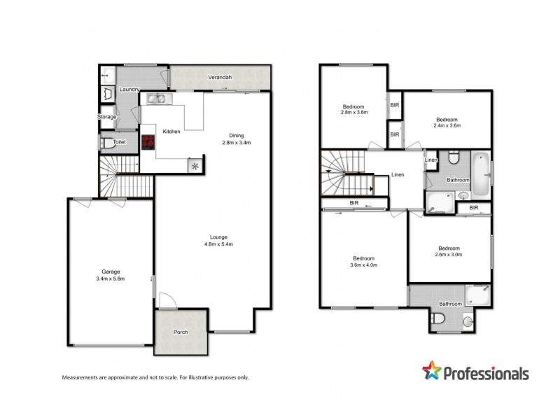 57B Coquet Way, Green Valley NSW 2168 Floorplan