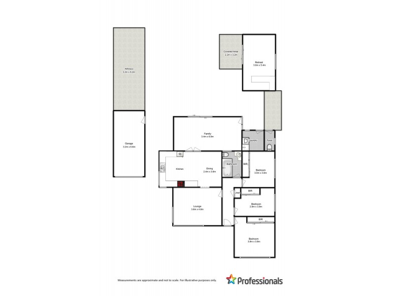 2A Blackwood Avenue, Casula NSW 2170 Floorplan