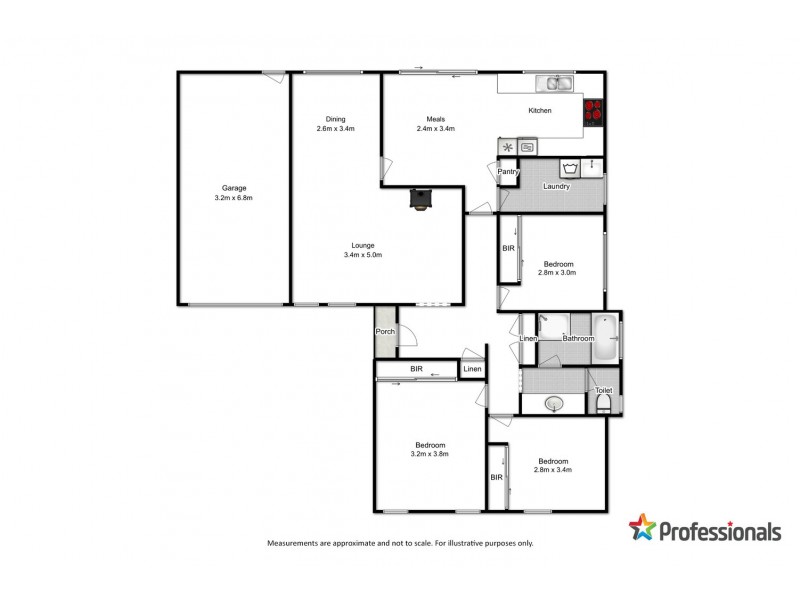29 Gertrude Road, Ingleburn NSW 2565 Floorplan