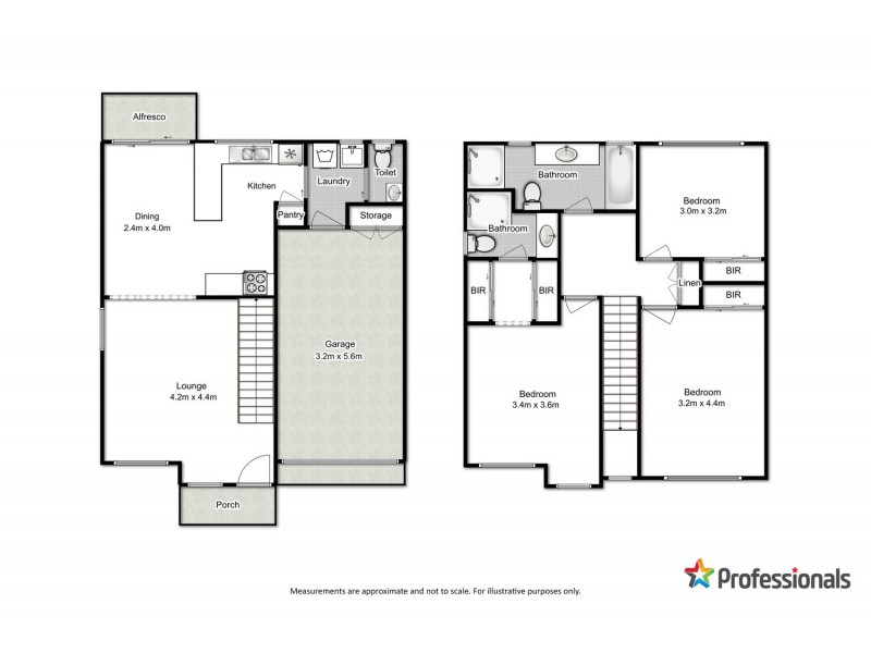 4 Northampton Drive, Glenfield NSW 2167 Floorplan