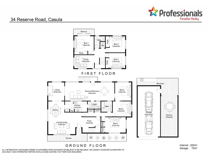 34 Reserve Road, Casula NSW 2170 Floorplan