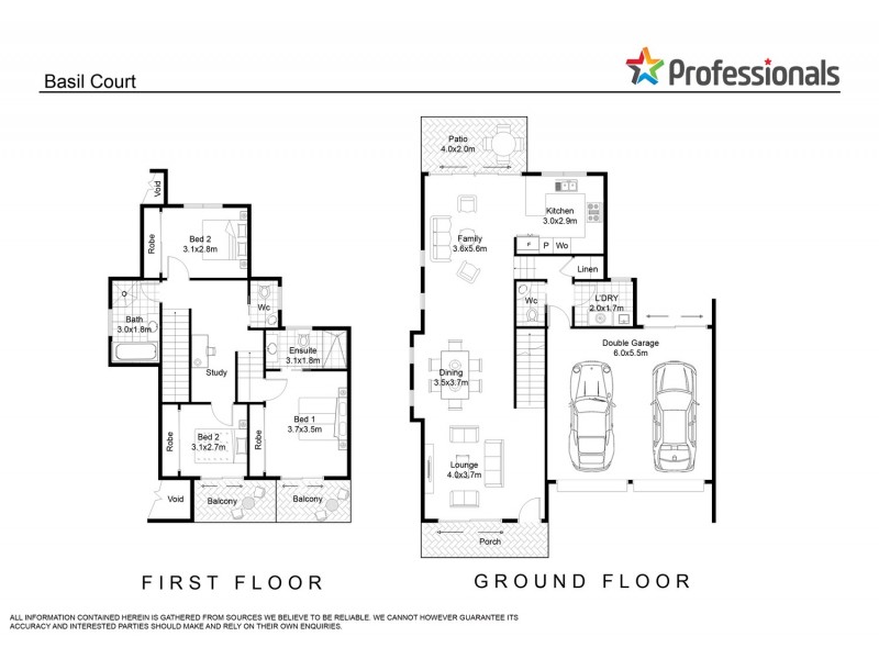 10. Basil Court, Casula NSW 2170 Floorplan