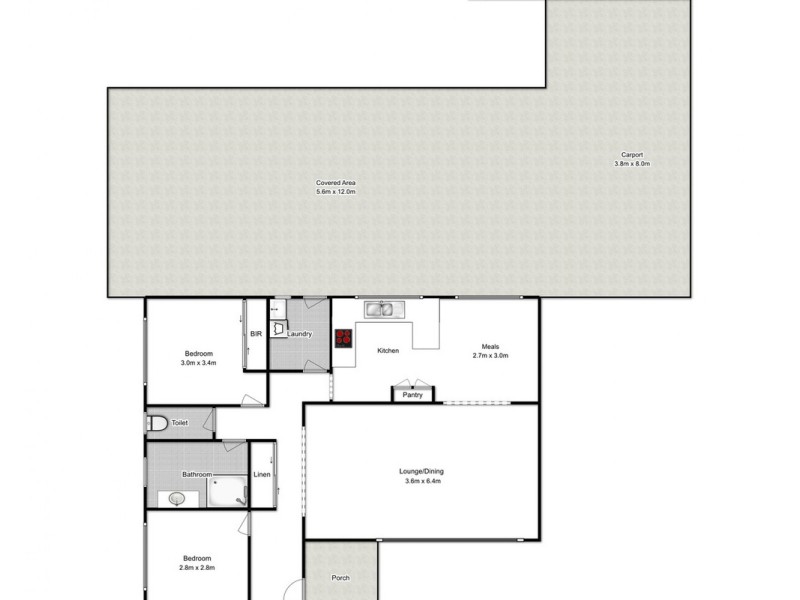 26 Denison Avenue, Lurnea NSW 2170 Floorplan