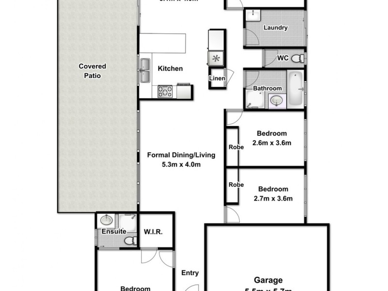 7 Harpur Place, Casula NSW 2170 Floorplan
