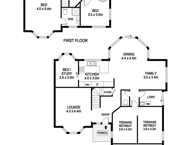 22 Larbert Place, Prestons NSW 2170 Floorplan
