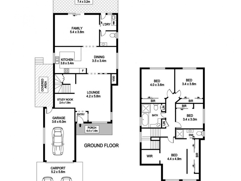 14A Clune Close, Casula NSW 2170 Floorplan