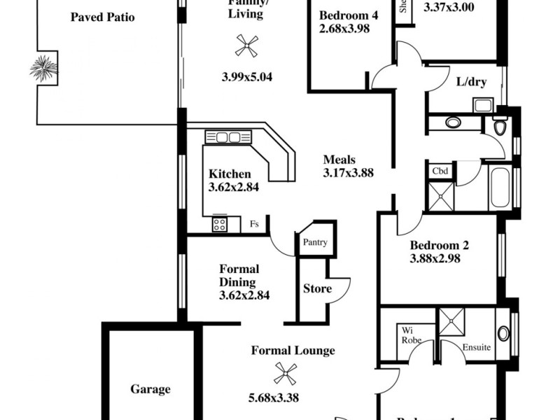 27 Lavender Grove, Seaford Rise SA 5169 Floorplan