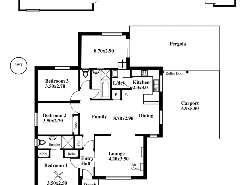 3 George Avenue, Hackham SA 5163 Floorplan