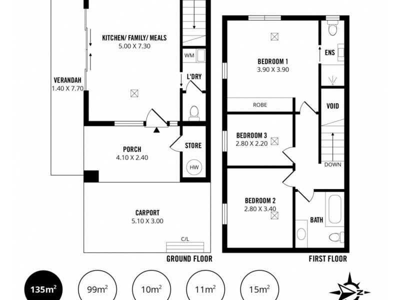 8c Galloway Road, Christies Beach SA 5165 Floorplan
