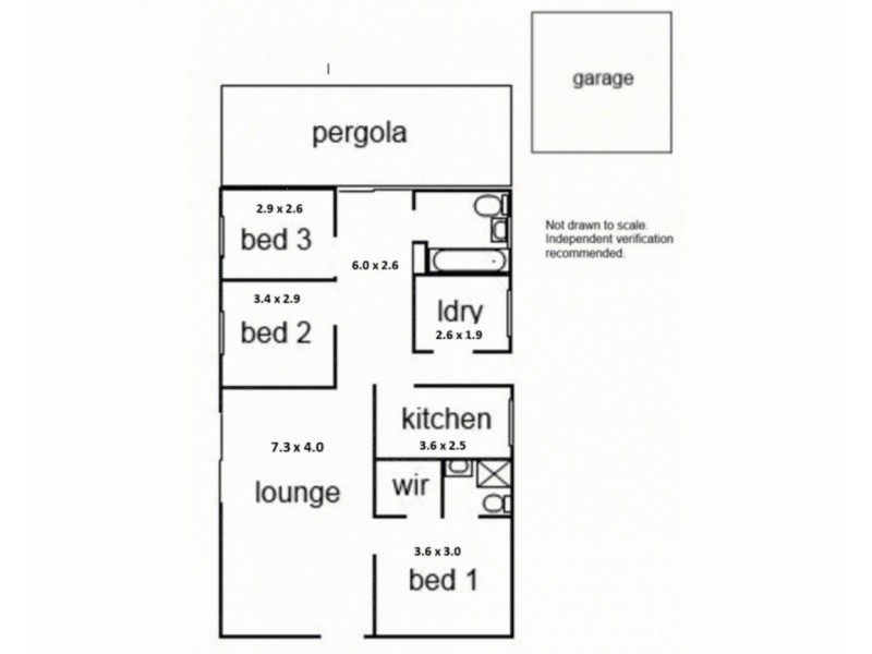 12 Paul Court, Christie Downs SA 5164 Floorplan