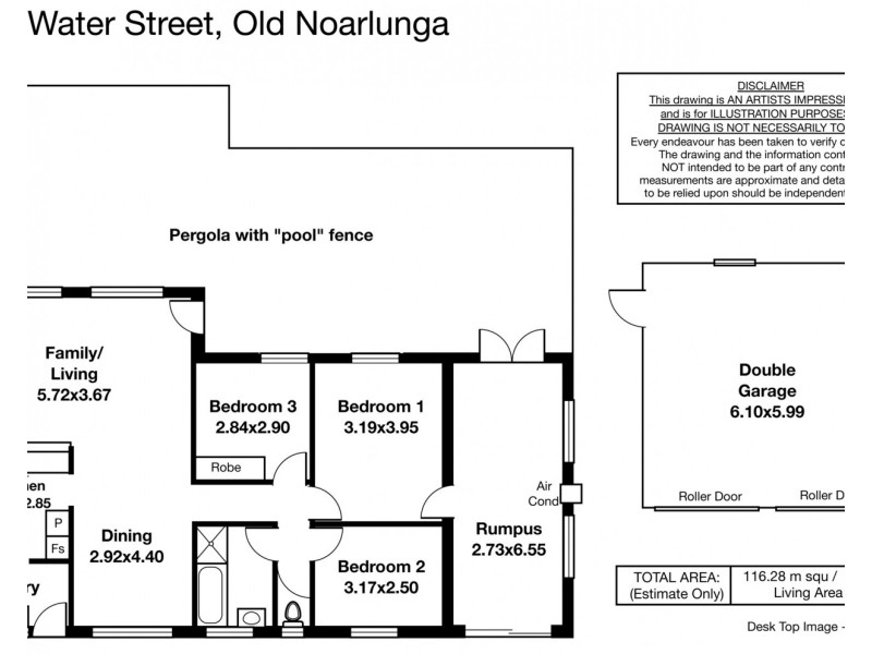 4 Water Street, Old Noarlunga SA 5168 Floorplan