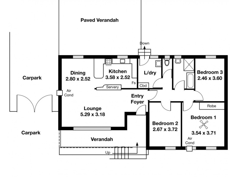 6 Giles Court, Christie Downs SA 5164 Floorplan