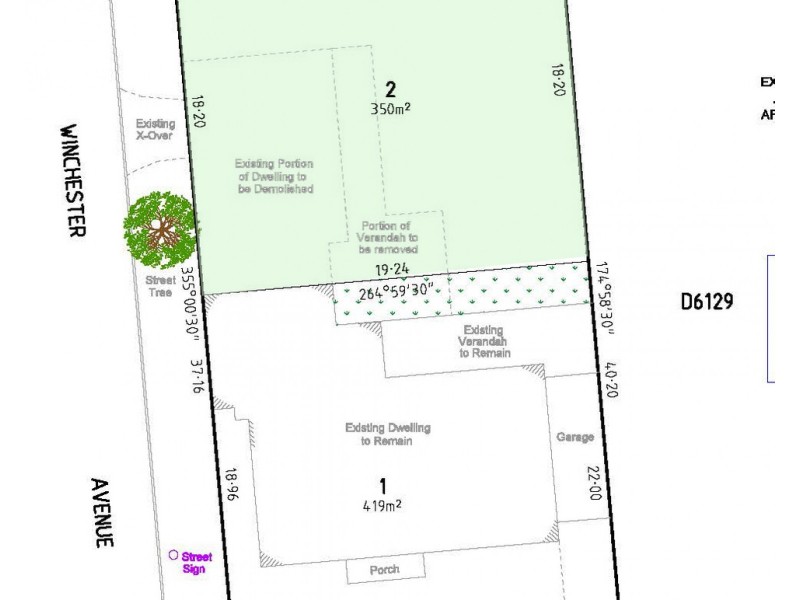Lot Rear of 89, Sunshine Ave Proposed Lot 2 Winchester Avenue, Hove SA 5048