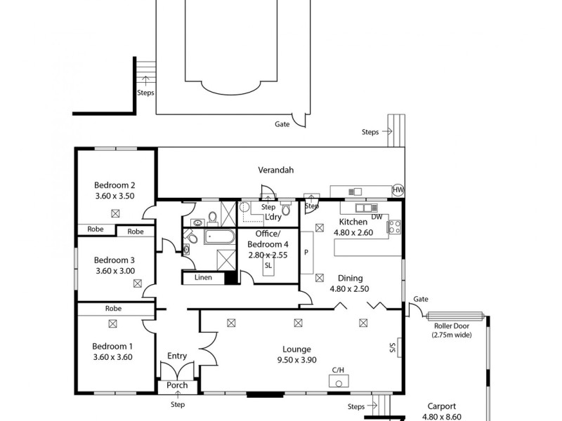 34 Hartley Street, Flagstaff Hill SA 5159 Floorplan